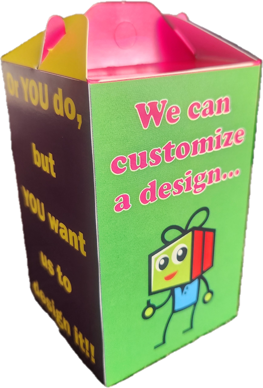 Custom Mini Treat Box (2"x2"x3")