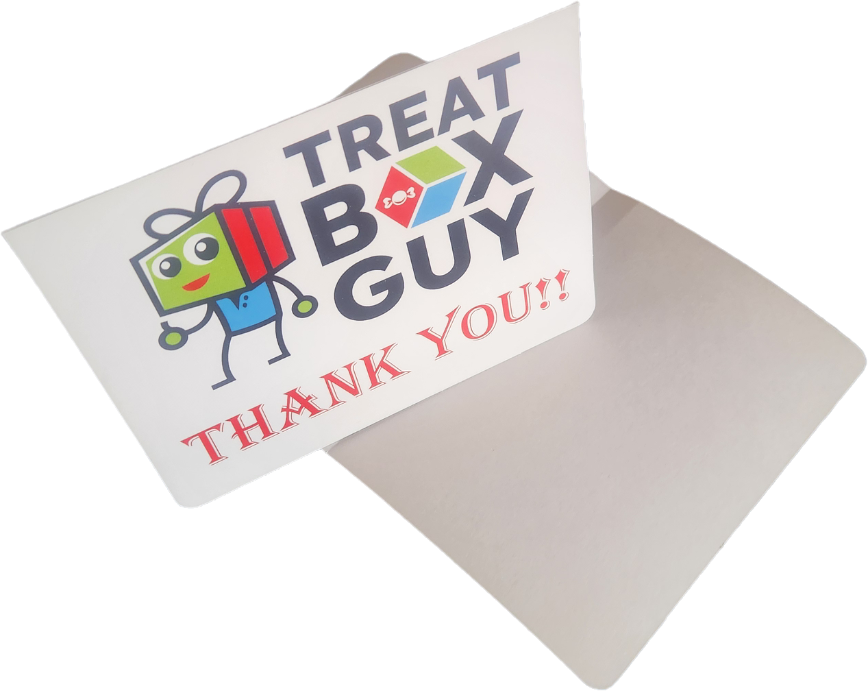 Folded Thank You Mailer
