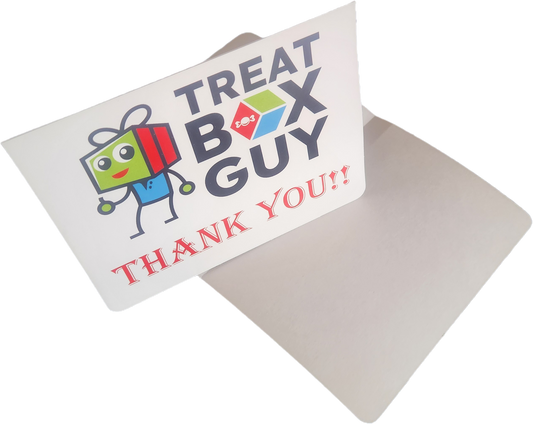 Folded Thank You Card