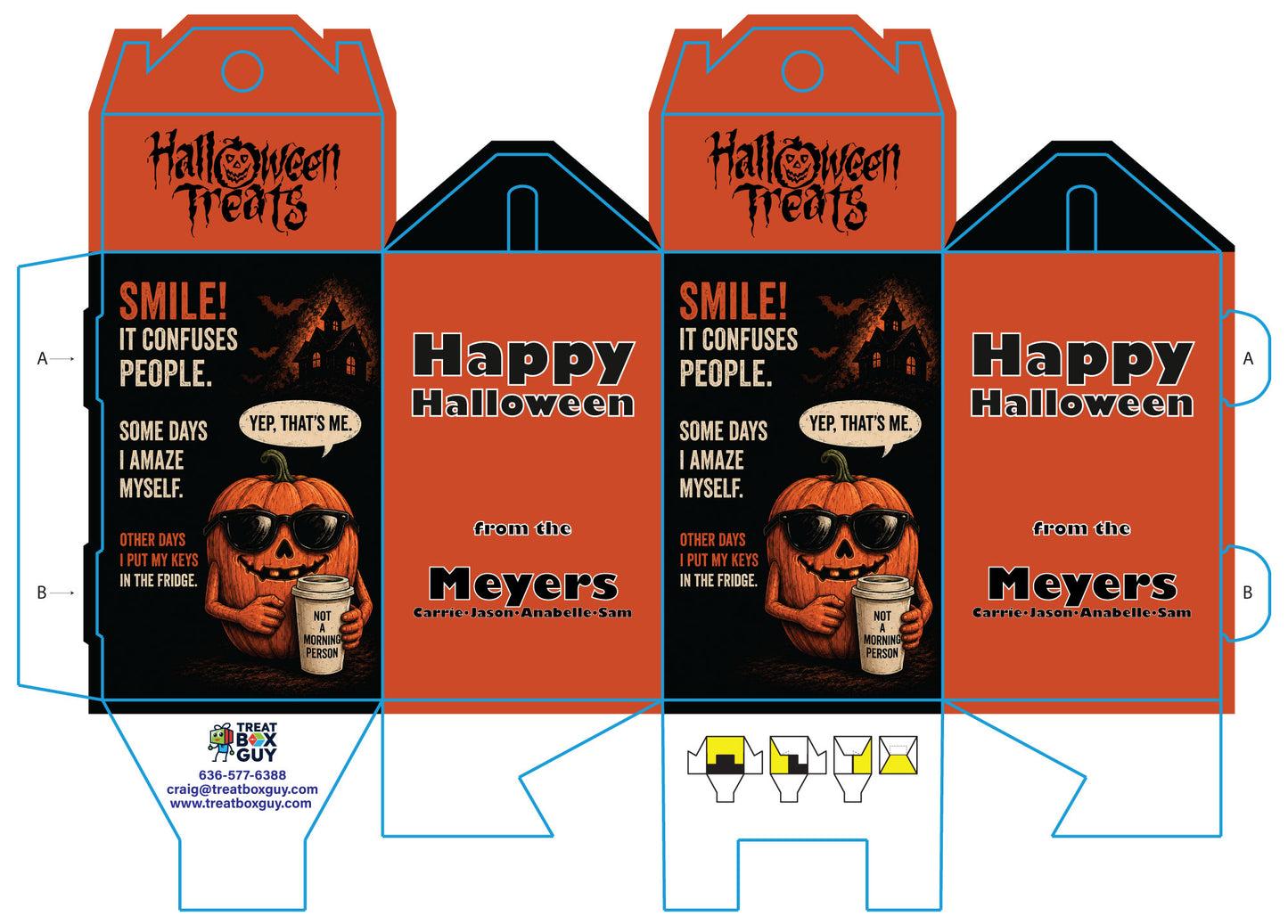2026 Halloween Treat Boxes and Mini Treat Boxes