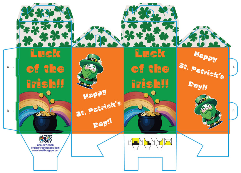 $2 St. Patricks Treat Boxes with Freeze-Dried Candy