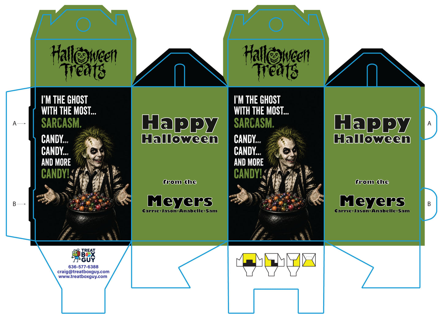 2026 Halloween Treat Boxes and Mini Treat Boxes
