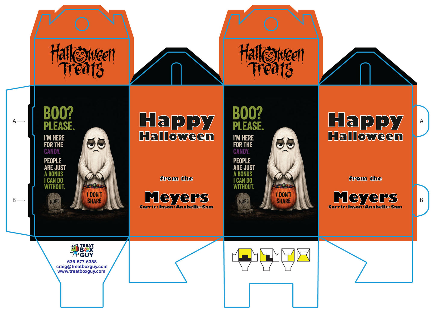 2026 Halloween Treat Boxes and Mini Treat Boxes