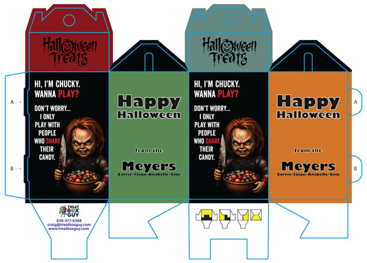 2026 Halloween Treat Boxes and Mini Treat Boxes