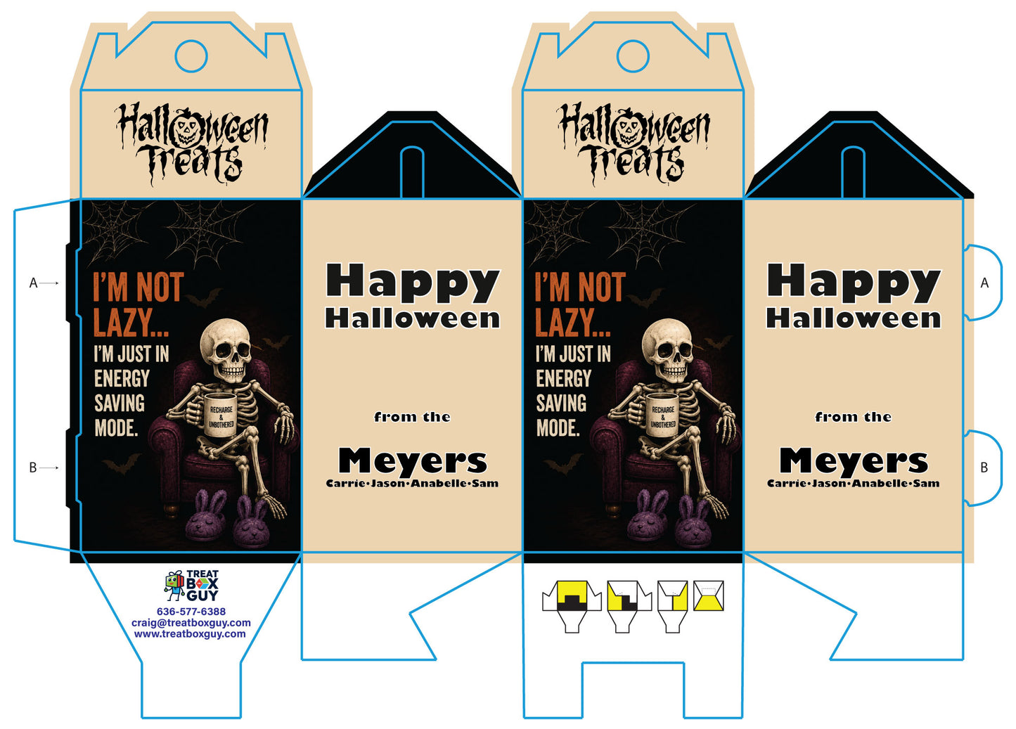 2026 Halloween Treat Boxes and Mini Treat Boxes