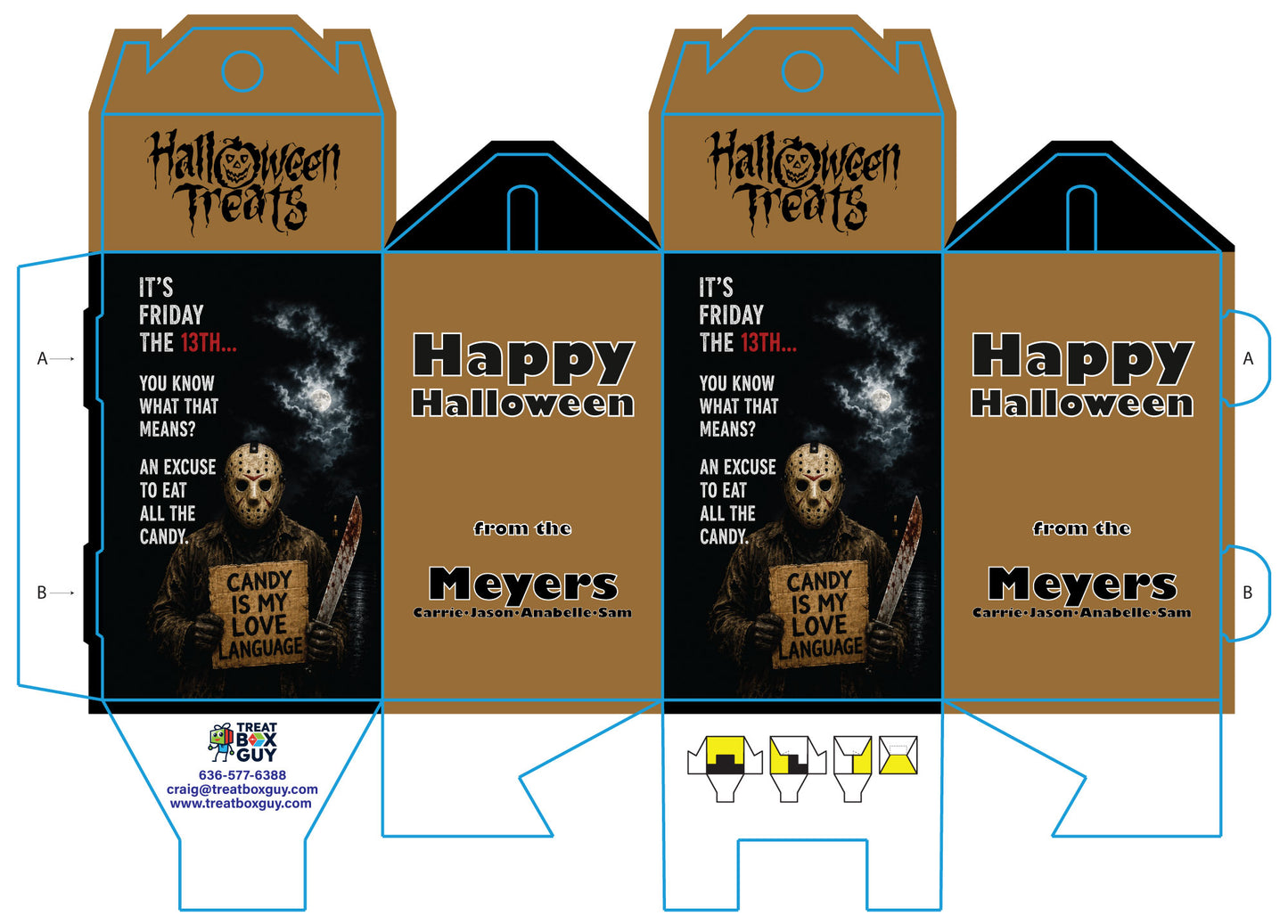 2026 Halloween Treat Boxes and Mini Treat Boxes