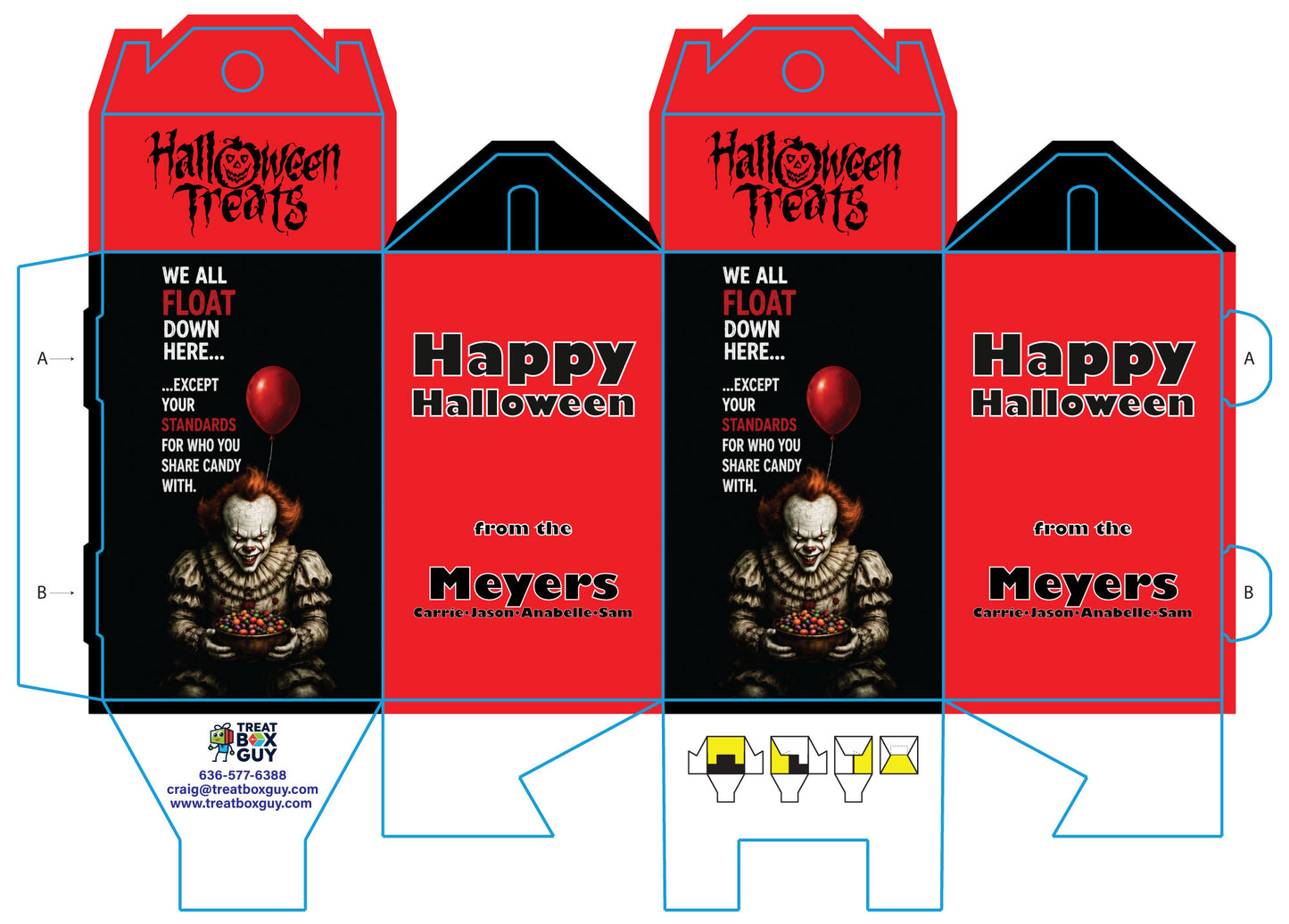 2026 Halloween Treat Boxes and Mini Treat Boxes