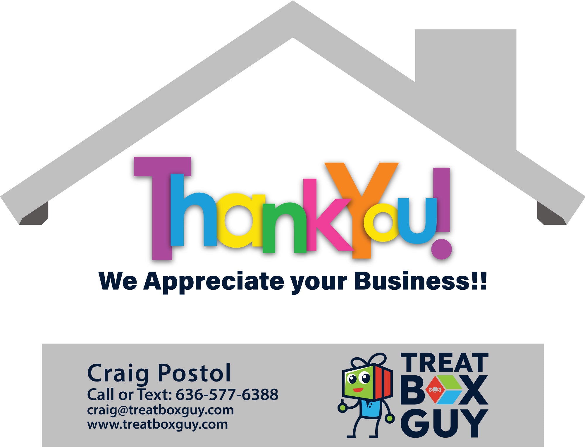 Thank you! Appreciate Your Business!!
