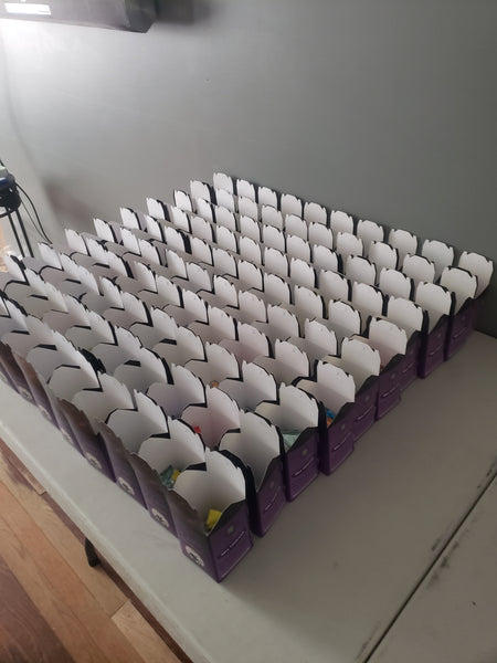 Folding and Filling Boxes